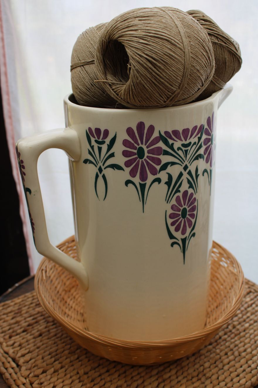 Ceramic pitcher