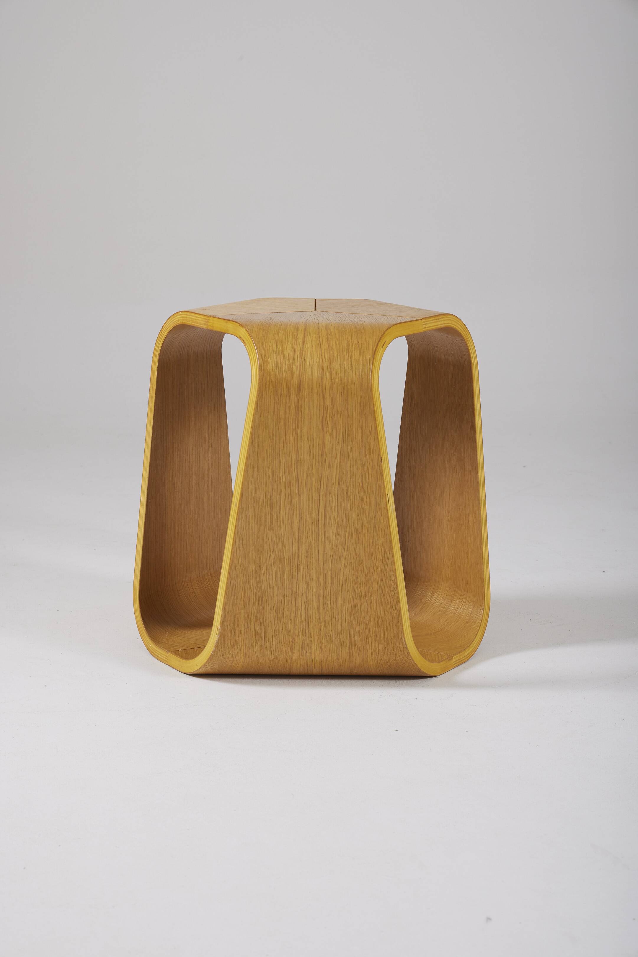 Enrico Cesana wooden stool