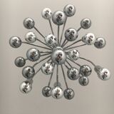 Lampe suspendue Spoutnik au design Space Age des années 60