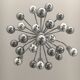 Space age sixties design sputnik hanging lamp, 1960’s