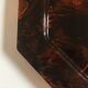 XL tray in lucite scale 1970 Pompidou era