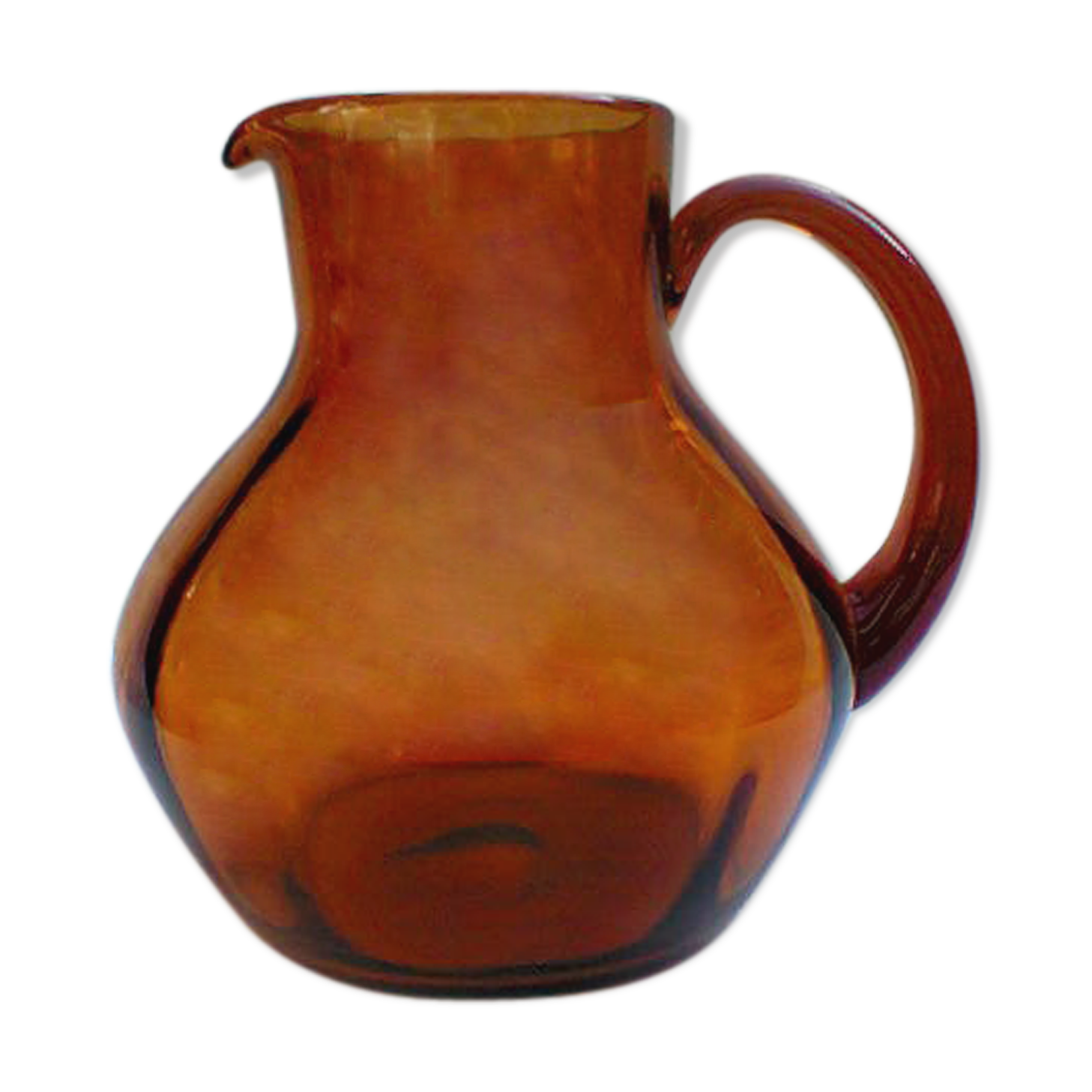 Blown glass jug