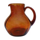 Blown glass jug