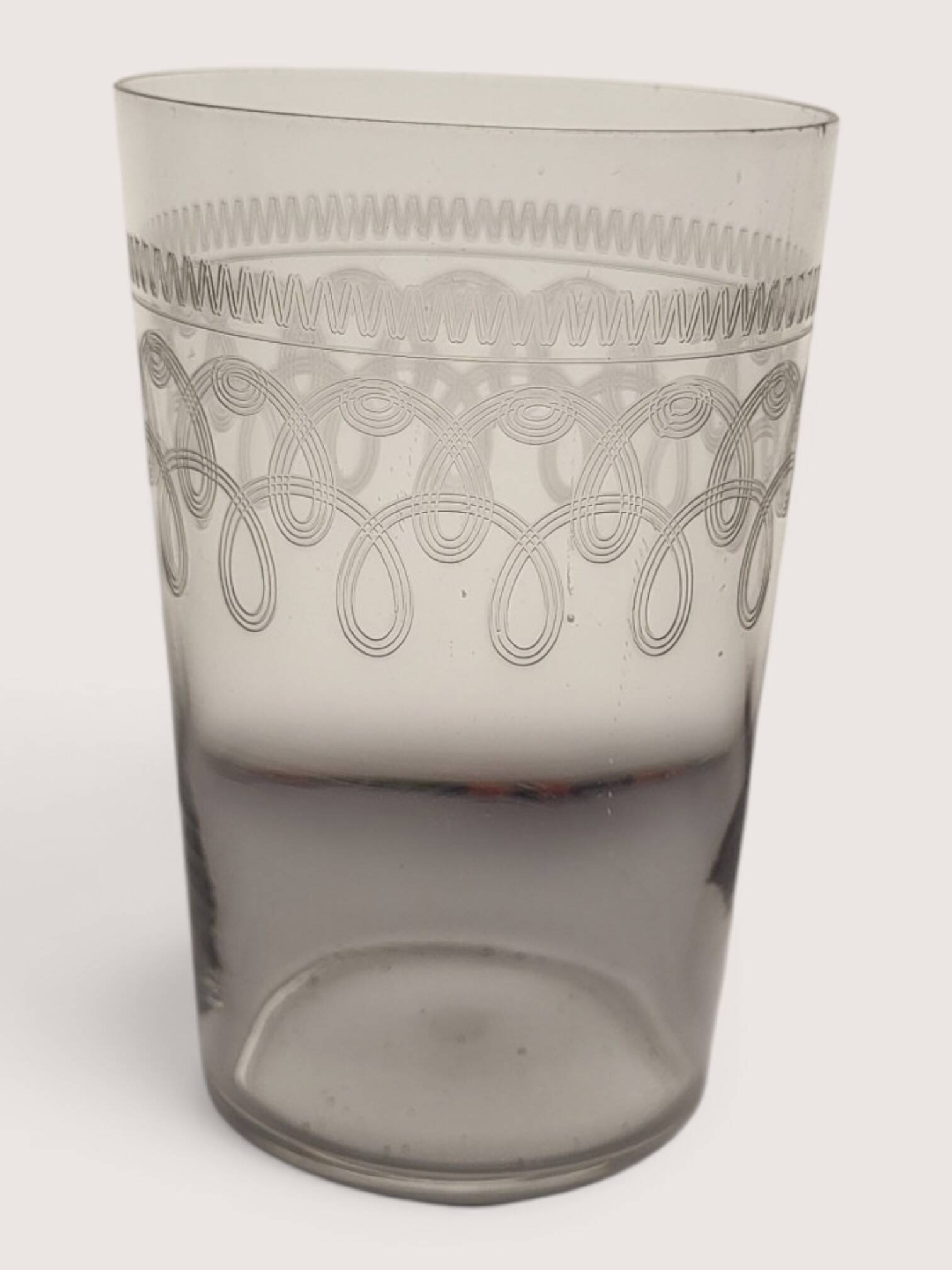 5 water glasses / crystal goblets