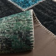 7x10 distressed multciolor vintage rug 301x220cm