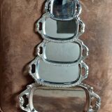 Set of 5 metal trays