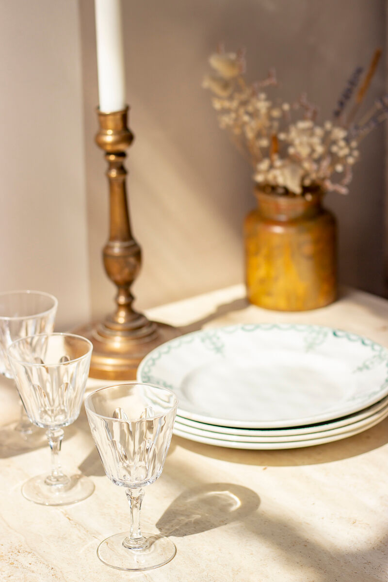 4 flat plates iron earth - Moulin des loups and Hamage