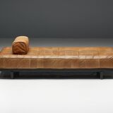 Daybed DS80 by De Sede in Cognac Leather, Switzerland, 1970s
