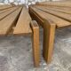Set of 4 brutalist side tables by Radboud Dittmann, Dittmann & Co. 1970