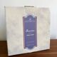 Saladier italien cristal argent 1970