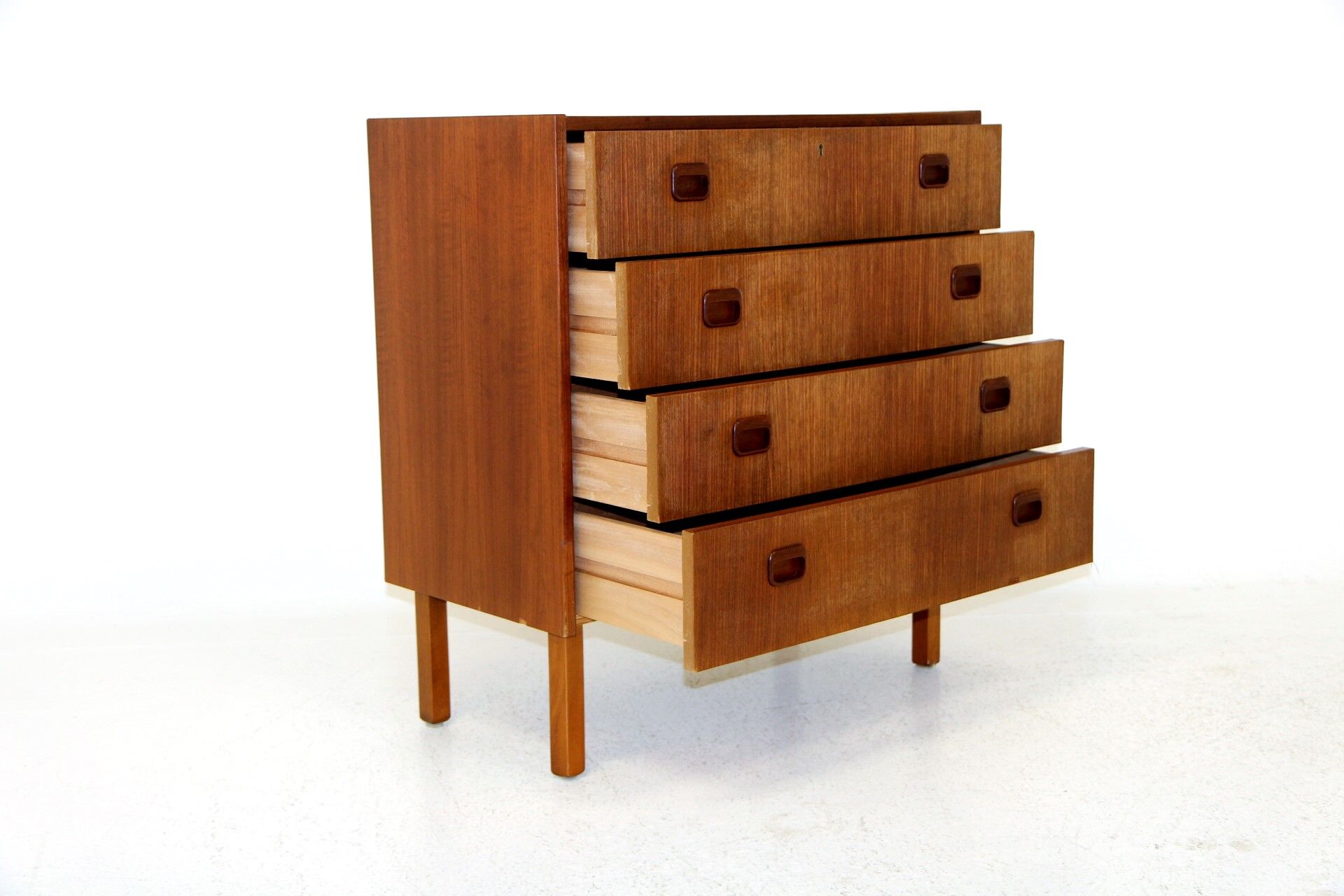 Scandinavian teak chest of drawers, Sweden, 1960