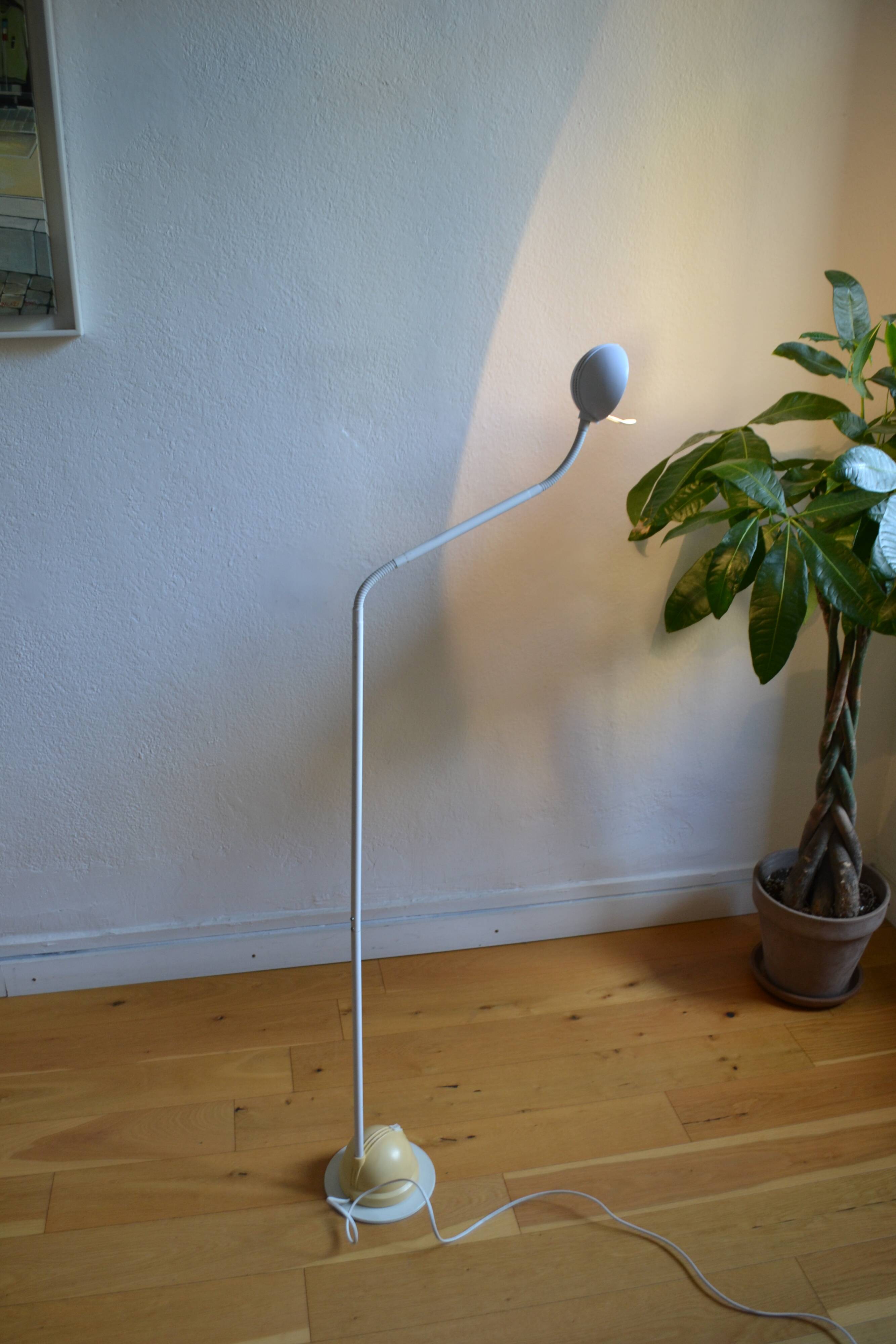 Lampadaire liseuse vintage postmoderniste 1980