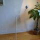 Lampadaire liseuse vintage postmoderniste 1980