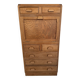 Vintage wooden secretary desk in the style of a professional piece of furniture