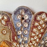 Ceramic peacock Dominique Pérot, 1960.