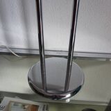 Chrome saucer lamp
