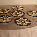 Set d'assiette à huitres HB Quimpert