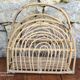 Rattan magazine holder