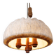 Teak Pull Pendant Ceiling Lamp Domus 1960s