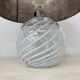 Mid-century design Holmegaard Swirl lamp , 1970s Denmark