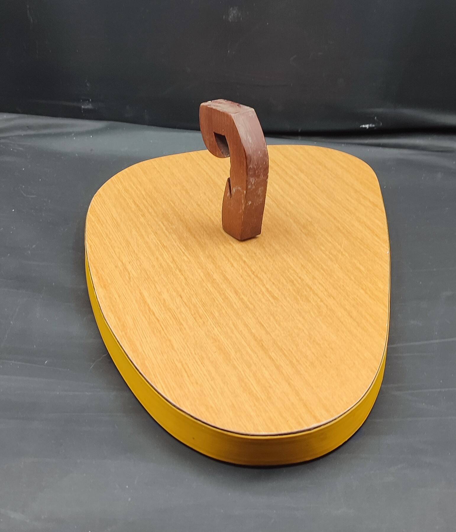 Plateau Vintage Design "Goutte" 1960s Scandinavian Wood