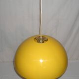 yellow pendant light from the 70s