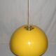 yellow pendant light from the 70s