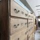 Large workshop cabinet with drawers (renovated)