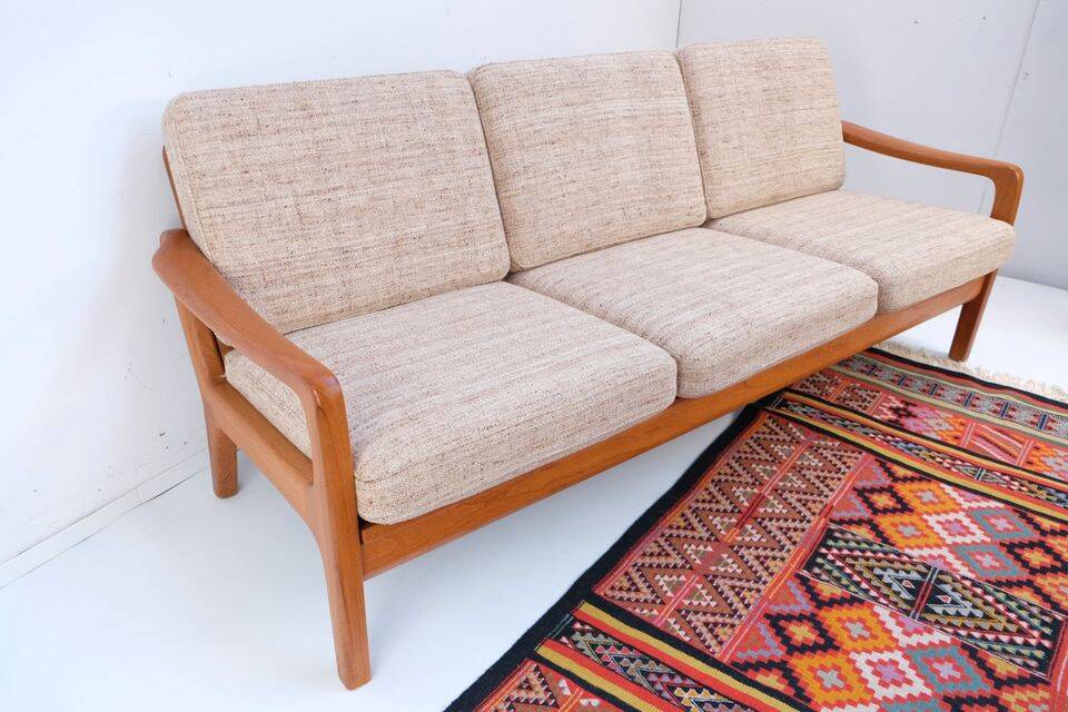 Kristensen teak sofa bed, 60s/70s style, Danish style.
