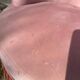 Fauteuil style crapaud en velours rose