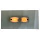 Pair of design midcentury wall or ceiling lamps/flushmounts - 1970s