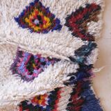 Vintage Bohemian Berber Rug - 194 x 64 cm