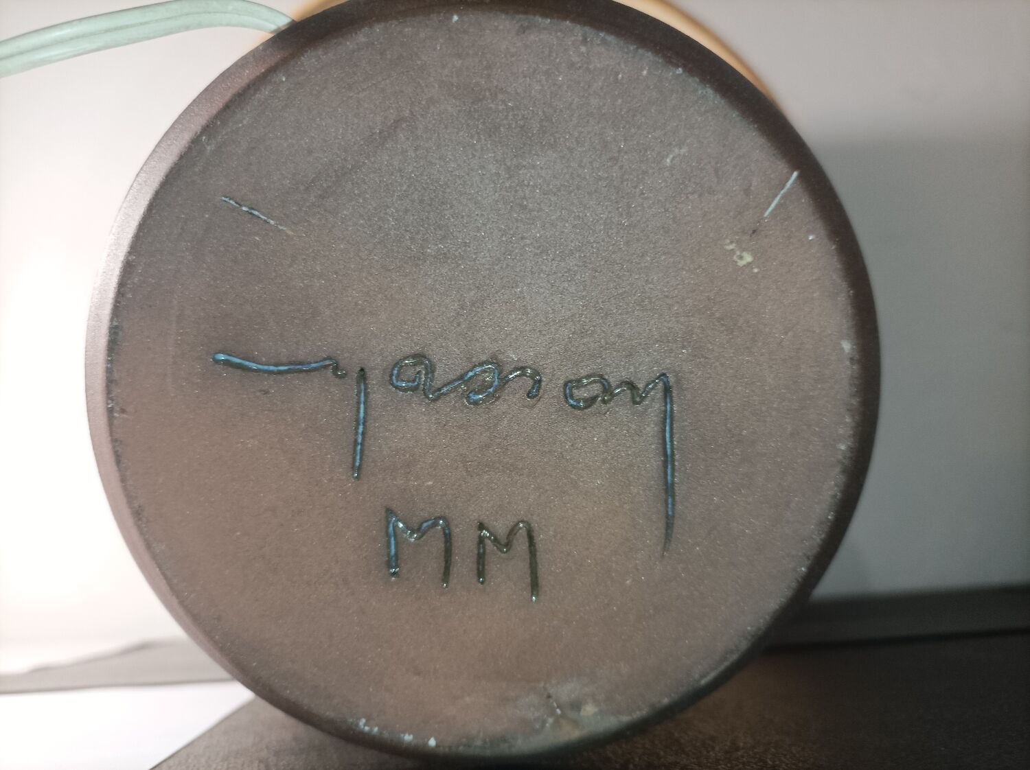 Ceramic bedside lamp Vallauris Émile Masson