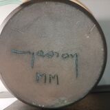 Ceramic bedside lamp Vallauris Émile Masson