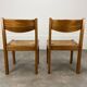 Paire de chaises maison Regain en orme et paille
