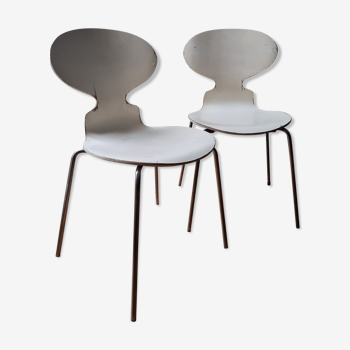 2 Chair Model Ant by Arne Jacobsen for Fritz Hansen