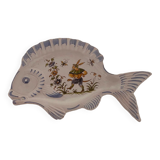 Plate Moustiers fish