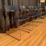 Set of four Sultana chairs, Arrben, Italy, 1970s/1980s