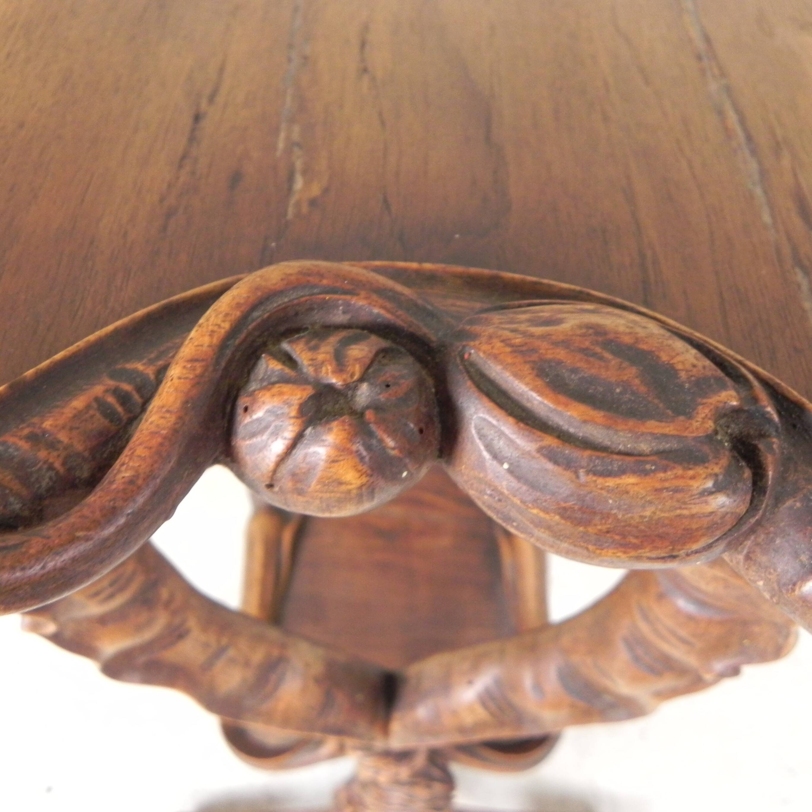 Table à thé Art Nouveau style Emile Galle