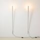 Gilles Derain Pair of Torchere Wall Lights for Lumen Center Italy 1984