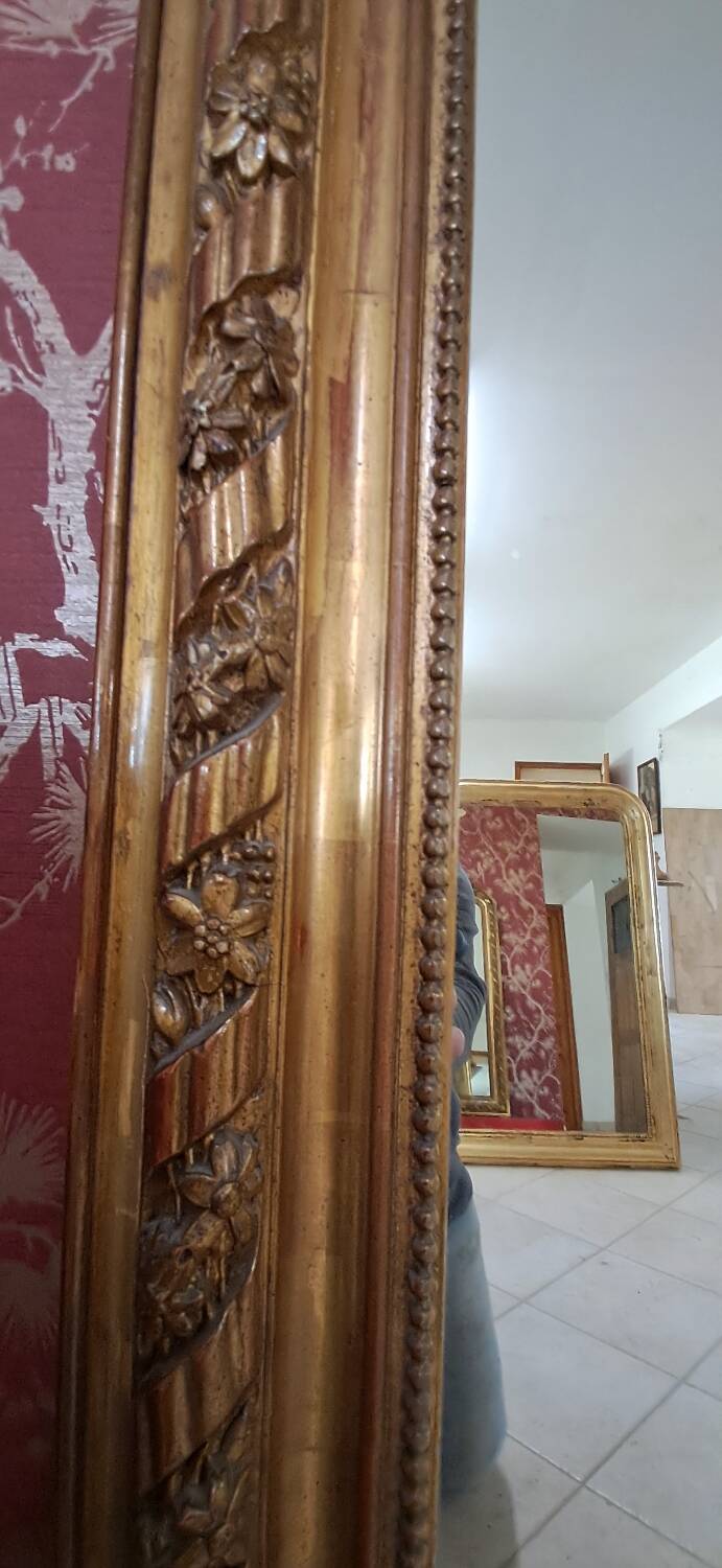 Louis Philippe period mirror 157 x 97