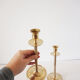 Pair of vintage brass candlesticks