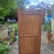 Armoire une porte vitrée  fin 19ème