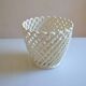 Woven ceramic cache-pot DLG Emile Tessier Pichon Uzès