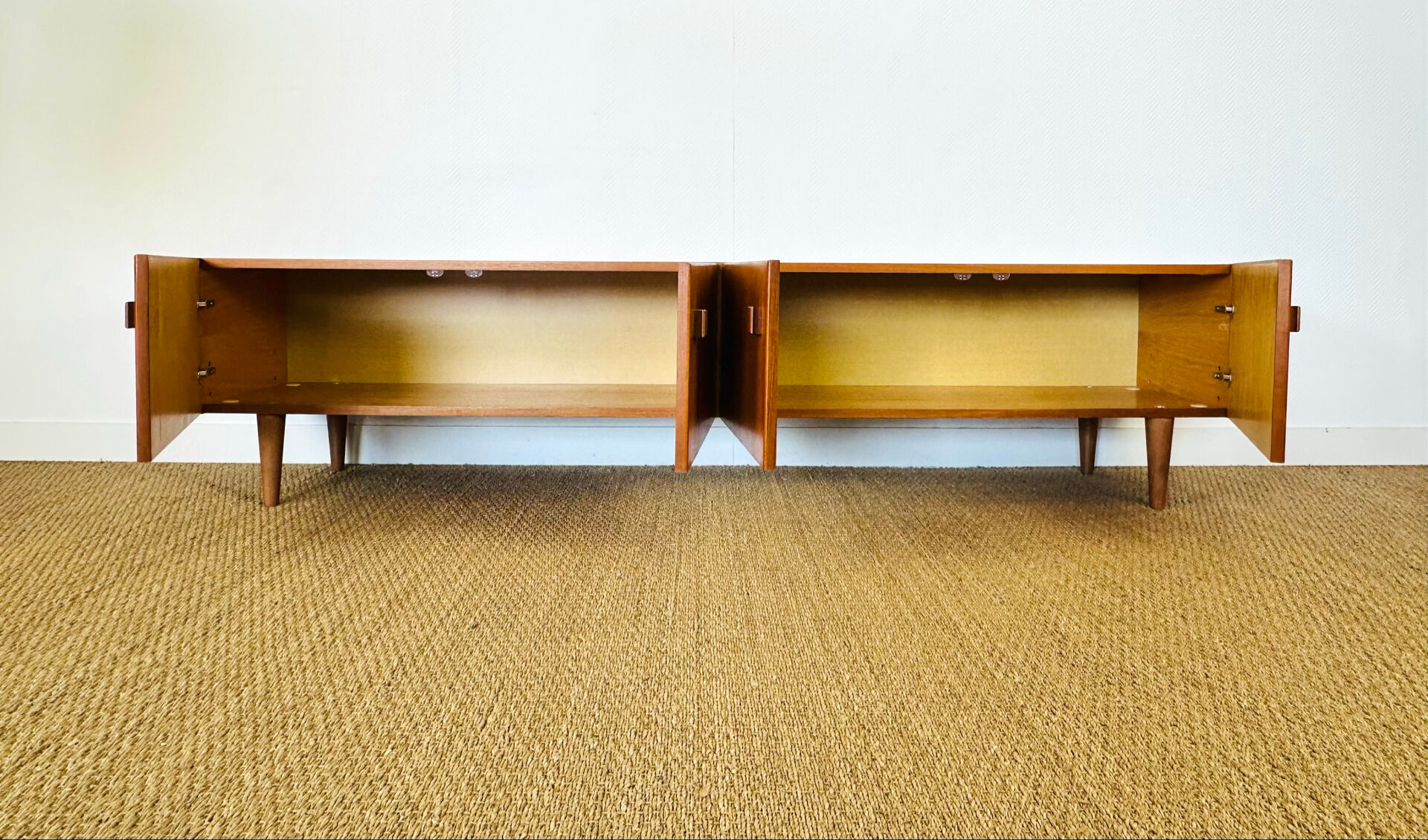 Enfilade scandinave en teck 1960