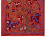 Hand-knotted rug, vintage Turkish rug 103x186 cm