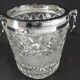 Champagne bucket cut glass