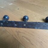 Wall-mounted coat rack 4 hooks