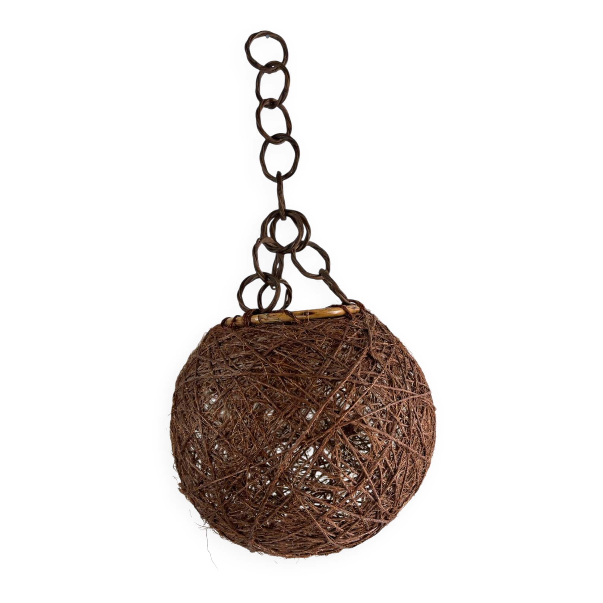 Vintage ball pendant light