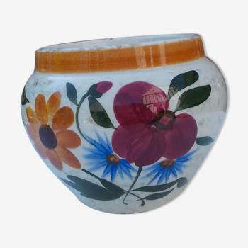 Pot vase faience